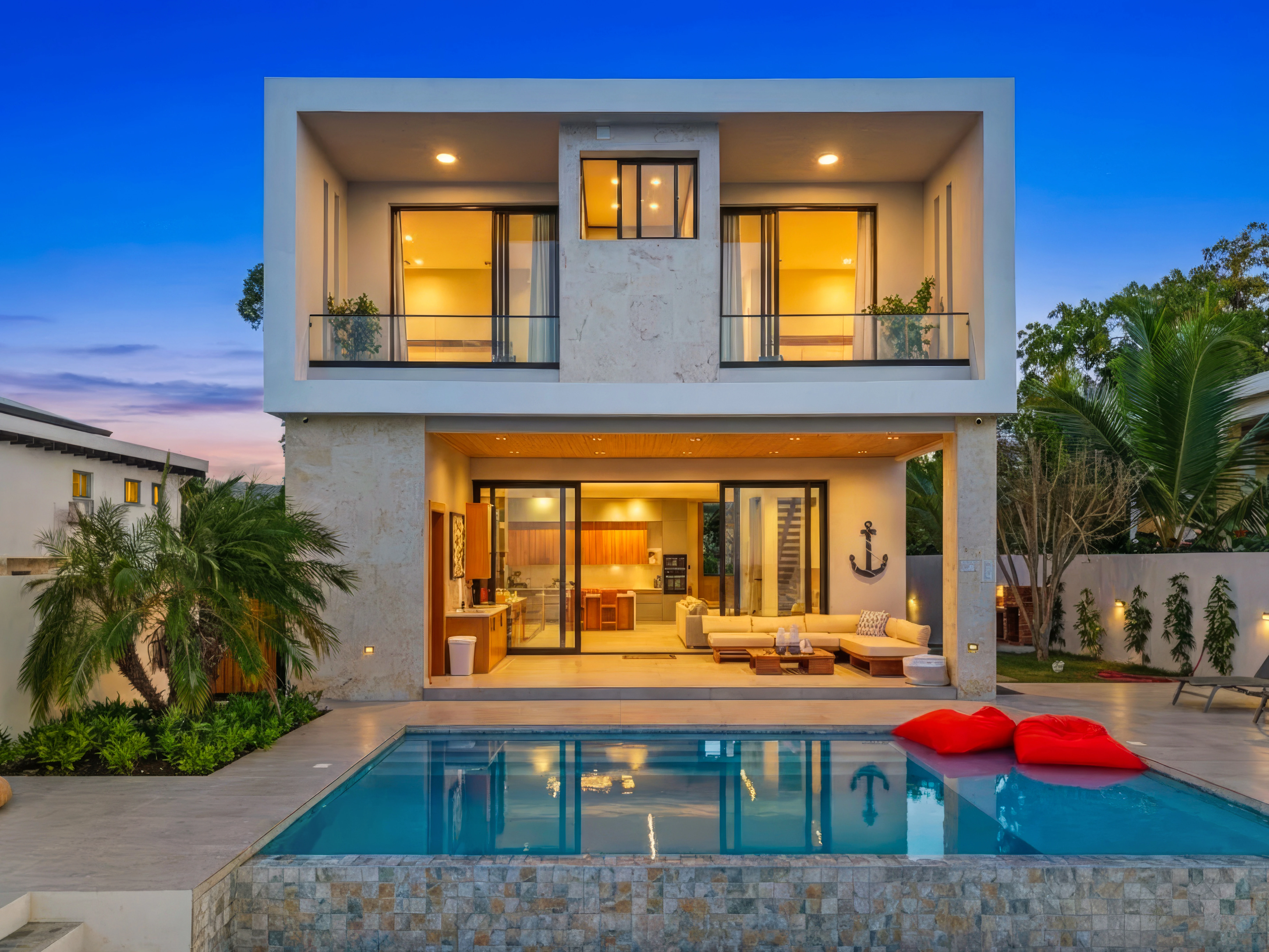 Azure Villa Beachfront Estate